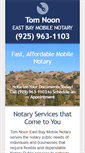 Mobile Screenshot of eastbaymobilenotary.com